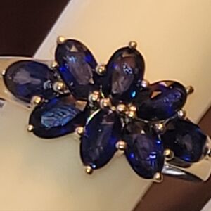 Blue sapphire ring From Shop Lc